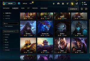 Conta bronze 2 com 150 Champs e 170 Skins (2 Ultimates) - League of Legends LOL