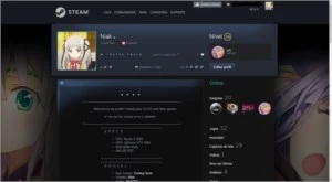 CONTA STEAM 15 ANOS, NÍVEL 34, mais de 300 reais em jogos.