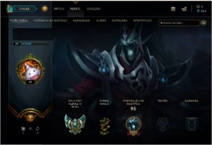 Conta LoL Platina III - League of Legends