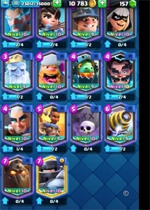 CONTA RARA CLASH ROYALE