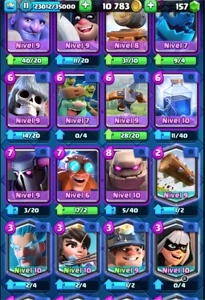 CONTA RARA CLASH ROYALE
