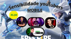 Free fire Sensibilidade youtubers - acesso exclusivo