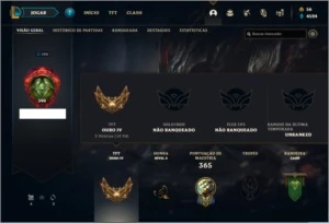 Conta Unranked com 125 Champs e 92 Skins - League of Legends LOL