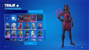 Fortnite conta 30 Skins, 10.500 Vbucks.