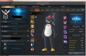 venda de Conta lost ark paladino 1370 + 2 alts 1325