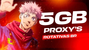 🛜 Proxy Residencial Rotativa BR - 5GB