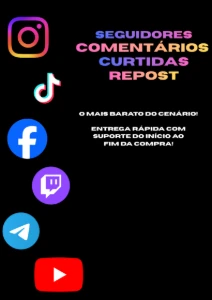 Seguidores Para Instagram - Redes Sociais