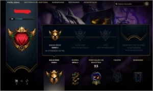 Conta Gold - League of Legends LOL