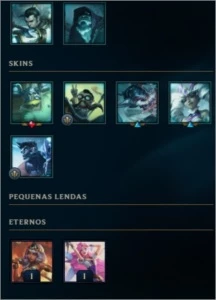 Conta Gold - League of Legends LOL