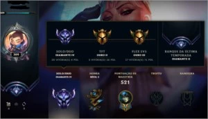 Vendo Conta D4 x D2 - League of Legends LOL