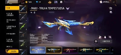 Conta De FF Com Angelical 🪽 - Free Fire