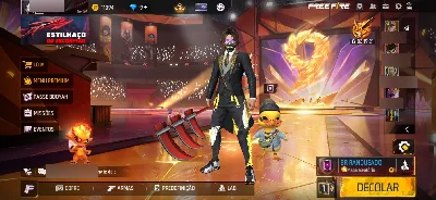 Conta De FF Com Angelical 🪽 - Free Fire