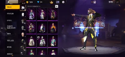 Conta De FF Com Angelical 🪽 - Free Fire