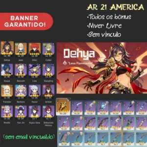 Dehya + Assinatura e Banner Garantido! - Genshin Impact