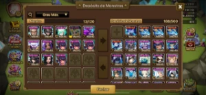 Conta com 5 Lds End game - Summoners War