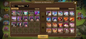 Conta com 5 Lds End game - Summoners War