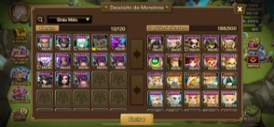 Conta com 5 Lds End game - Summoners War