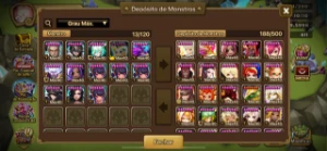 Conta com 5 Lds End game - Summoners War