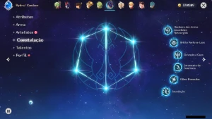 Genshin Impact - Ar54 , 7 Personagens T5 E 6 Armas T5 +2 Bis