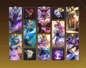 Wild Rift 536 Skins Full dados de criação 30 míticas