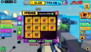 Conta de muscle legend com 18k de rpts - Roblox