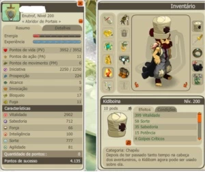 Enutrof 200 - SABEDORIA/SORTE - Dofus