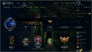 Conta de LoL, Flex Bronze 3, Soloq Unranked - League of Legends