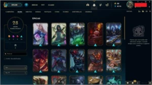 Conta Platina 4 Nivel 99, 67 Campeões - League of Legends LOL