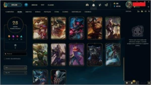 Conta Platina 4 Nivel 99, 67 Campeões - League of Legends LOL