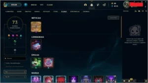 Conta Platina 4 Nivel 99, 67 Campeões - League of Legends LOL