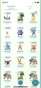 Conta lvl 36 com 101 Pokémon’s 100% - Pokemon GO