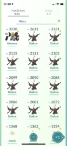 Conta lvl 36 com 101 Pokémon’s 100% - Pokemon GO