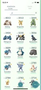 Conta lvl 36 com 101 Pokémon’s 100% - Pokemon GO