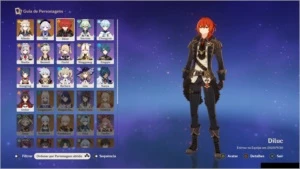 Genshin Impact Account Dilluc + Túmulo do Lobo Nv.2