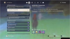 Genshin Impact Account Dilluc + Túmulo do Lobo Nv.2