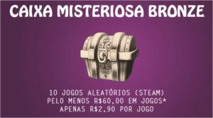 Caixa Misteriosa - Jogo Aleatório - Random key (Steam)