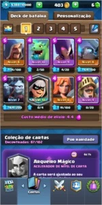 conta crash royale arena desafiante ll - Clash Royale