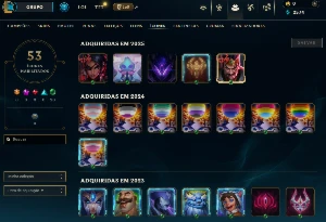 CONTA SMURF OURO 4 (Yasuo Tinta Sombria, Riven Espada Valor) - League of Legends LOL