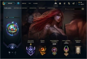 Conta League of Legends s3, Diamante 4 solo duo e Flex