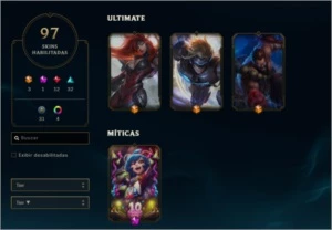 Conta de League of Legends LOL