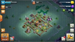 Centro de Vila 11 Rushado!! - Clash of Clans