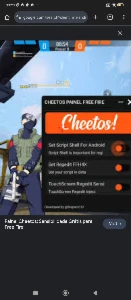 Regedit cheetos só capa ant ban ant blacklist HS pescoço - Free Fire