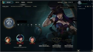 CONTA LOL NIVEL 30 - League of Legends