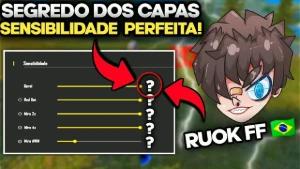 Sensibilidade do Ruok FF para Mobile 🚀✅ - Free Fire