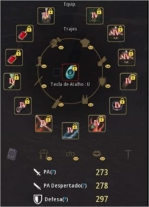 Conta Black Desert 278 AP Fada T4 Cavalo T8 Corcel e MAIS