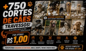 +750 Cortes de Cães Travessos Virais_Reels, Shorts e TikTok_ - Vídeos e Cortes Cortes Virais