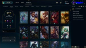 Conta League Of Legends 328 skins All champs LOL