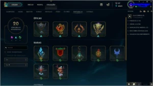 Conta League Of Legends 328 skins All champs LOL