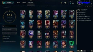 Conta League Of Legends 328 skins All champs LOL