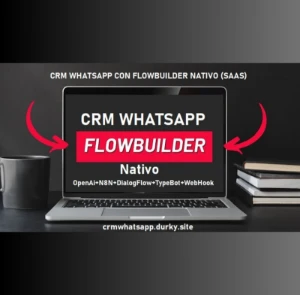 WHATICKET CRM con FlowBuilder (SaaS) + web site + user docum - Outros